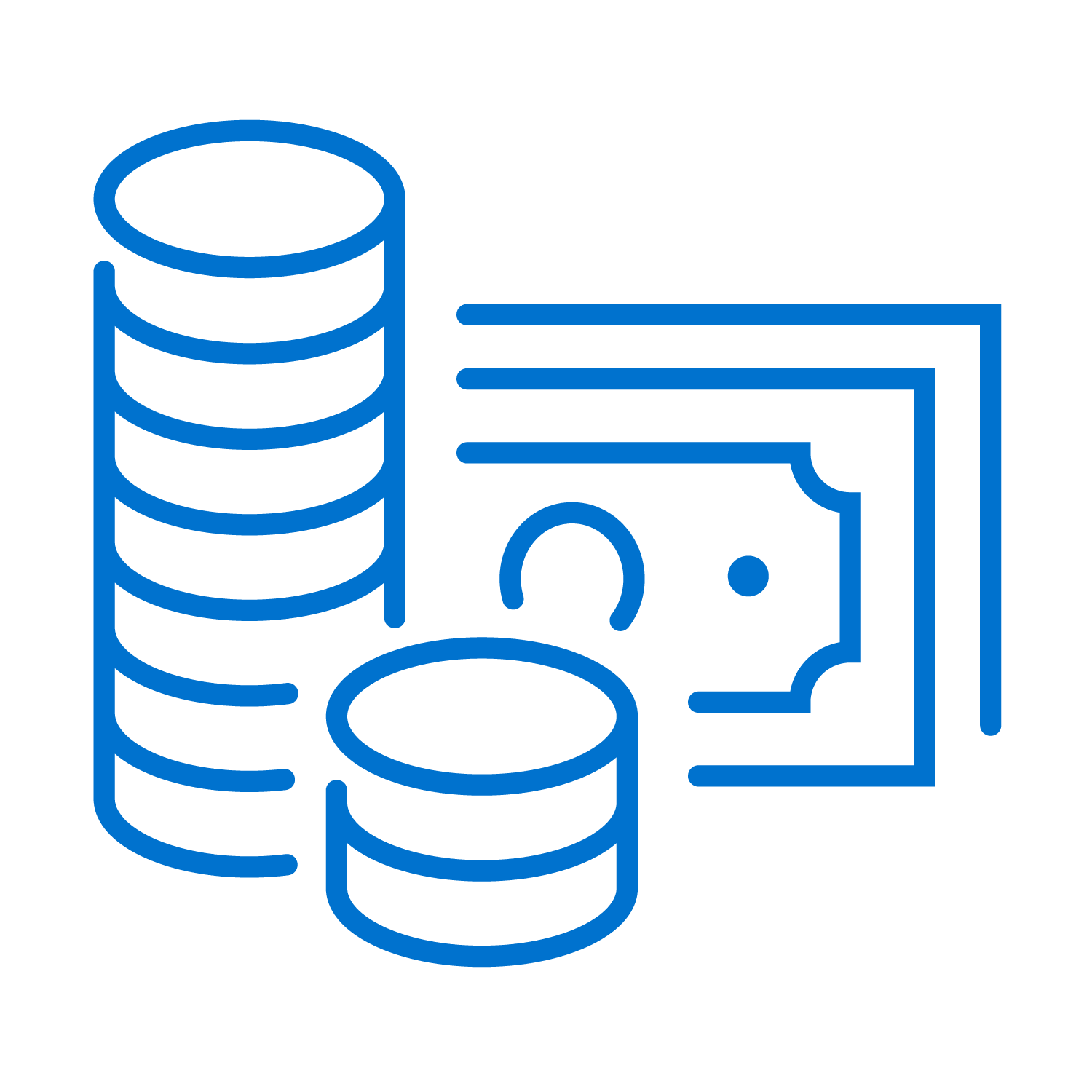 Hand Holding Money Icon